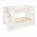 Harriet Bee Haretina Full Over Full Bunk Bed w/ Drawers Wood in White | 67.1 H x 56.5 W x 96.8 D in | Wayfair FA15F91E79E34E5ABCF689513453EE51