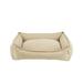 Tucker Murphy Pet™ by Arlee Home & Pet Cresent Lounger Orthopedic Eco-Friendly Memory Foam Dog Bed Polyester in Brown | 8 H x 21 W x 26 D in | Wayfair