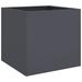 Latitude Run® Nakara Metal Planter Box Metal in Gray | 19.3" H x 18.5" W x 18.1" D | Wayfair B1055AB96FF24CB89723203DB2CA2099