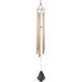 Arlmont & Co. Raiah Metal WINDCHIME Metal | 40.94 H x 7 W x 7 D in | Wayfair FAD14BB95DEC421C8030F3A6913C204E