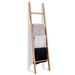 Latitude Run® 6 ft Wooden Blanket Ladder Wood/Solid Wood in Brown | 70.9 H x 17.7 W x 1.5 D in | Wayfair 796F1C923A0A4D0DB2B67F5E0222F173