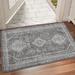 Gray Rectangle 3' x 5' Living Room Area Rug - Gray Rectangle 3' x 5' Area Rug - Bungalow Rose Alannie Area Rug for Living Room Machine Washable Rugs Indoor/Outdoor Rug 60.0 x 36.0 x 0.2 in white | Wayfair
