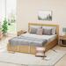 Red Barrel Studio® Delanea Platform Bed Wood in Brown | 37.4 H x 64.84 W x 83.86 D in | Wayfair A883FF1C61A148759C6A11296721D66B