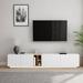 Orren Ellis Modern light luxury living room TV cabinet._78.7 Wood in White | 17.7 H x 78.7 W x 15.7 D in | Wayfair C20B594AA71E445CA120C92FA5322B6B
