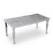 Rosalind Wheeler Bryanie Rectangular 71" L x 34.5" W Outdoor Dining Table, Wood in Gray | Wayfair 41314718152643E2BD2D2BCF49341181