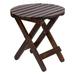 Millwood Pines Coyal Round 19" Outdoor Side Table Wood in Brown | 19.5 H x 19 W x 19 D in | Wayfair 85B91AC01EA54FF79070A021BE6ED457