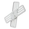 4 Set Electrical Wire Power Strip Protector Fixator Patch Panel Hanger Socket Hanging No Punching White