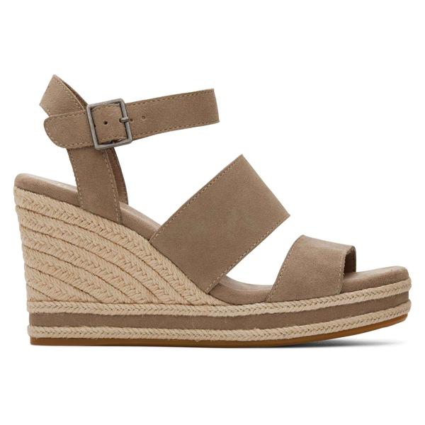 toms-womens-madelyn-taupe-suede-wedge-sandals-brown-natural,-size-7.5/