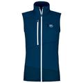 Ortovox - Women's Fleece Grid Vest - Merinoweste Gr S blau