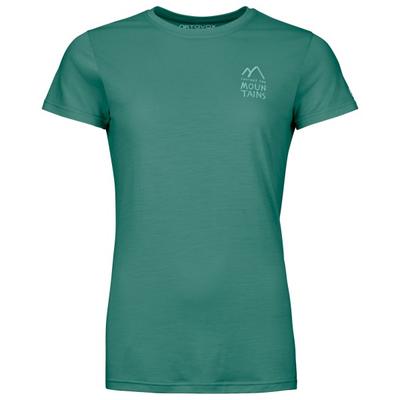 Ortovox - Women's 120 Cool Tec Mountain Duo T-Shirt - Merinoshirt Gr S türkis Image