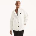 Nautica Women's Lightweight Water-Resistant Jacket Bright White, S