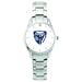 Women's Silver Johns Hopkins Blue Jays Stainless Steel Bracelet Wristwatch