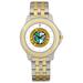 Men's Silver/Gold Xavier University of Louisiana Gold Rush Two-Tone Wristwatch