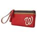 Dooney & Bourke Washington Nationals Infield Double-Zip Wristlet