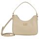 Schultertasche JOOP JEANS "Cofano Annelie Shoulderbag Mhz" Gr. B/H/T: 25 cm x 21 cm x 7 cm, beige (bleached sa) Damen Taschen Handtaschen