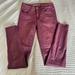 American Eagle Outfitters Pants & Jumpsuits | American Eagle High-Rise Jeggings | Color: Purple/Red | Size: 0