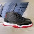 Nike Shoes | Air Jordan 11 Retro Playoffs Bred 2019 | Color: Black/Red | Size: 10.5