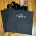 Coach Bags | Coach 3 Extra Large Shopping Bags | Color: Black | Size: 20”L X 18.5”H X 7.75”D
