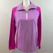 Columbia Jackets & Coats | Columbia Women’s Purple Fuchsia Pink Fleece Quarter Zip Jacket Size Medium | Color: Pink/Purple | Size: M