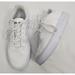 Adidas Shoes | Adidas Women's Sz. 6 Court Platform Sneaker In White Sheen | Color: White | Size: 6