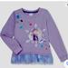 Disney Shirts & Tops | Disney Frozen Ll Girls Elsa Anna Purple Ls Sweatshirt Size 14-16 New | Color: Purple | Size: Girls 14-16