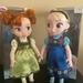 Disney Toys | Euc Disney Animators Frozen “Elsa” And “Anna” Dolls | Color: Blue/Green | Size: 16 In