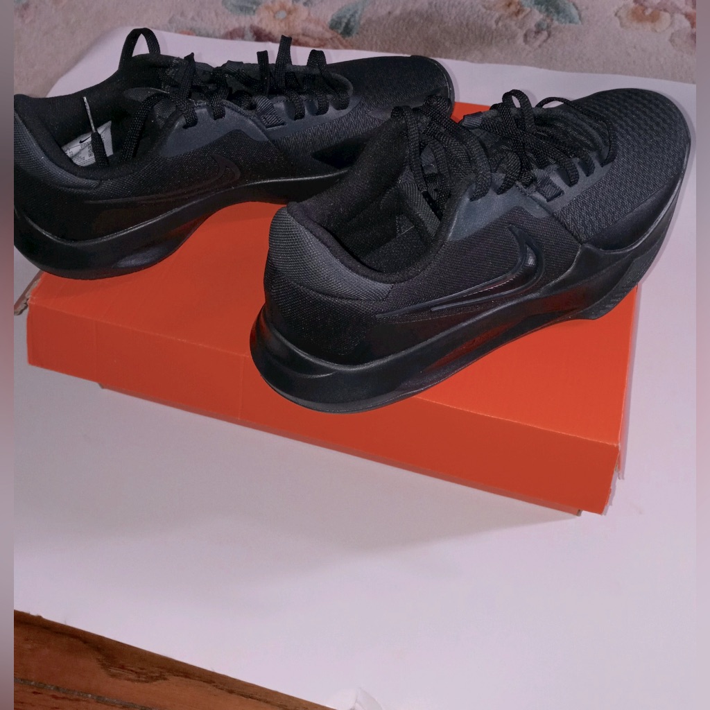 Nike Shoes | Brand New Nike Sneakers In Black Nike Precision Vi | Color: Black | Size: 8