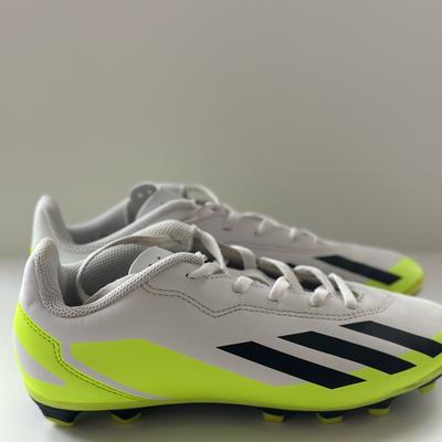 Adidas Other | Adidas X Crazyfast.4 Fxg Soccer Cleats | Color: Green/White | Size: 4.5 Us