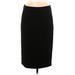 Trina Turk Casual Skirt: Black Solid Bottoms - Women's Size 8