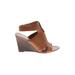 Franco Sarto Wedges: Brown Shoes - Women's Size 7 1/2