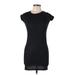 LA Made Casual Dress - Mini: Black Solid Dresses - Women's Size Large