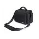 AFGRAPHIC Camera Bag Black Waterproof Shoulder Bag Padded Crossbody Bag for Nikon NIKKOR Z 24-200mm f/4-6.3 VR Lens with Nikon Zf Mirrorless Camera