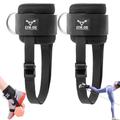 Ankle Straps for Dumbbells Weights Black 1Pair