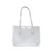 Kate Spade New York Tote Bag: Pebbled Silver Solid Bags