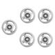 Toddmomy 5pcs Aluminum Alloy Pulley Fitness Equipment Parts Gym Equipment Accessories Fitness Tool Letters for Crafts Universal Gym Equipment Gym Machines for Sports Equipment