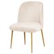 Leomix Velvet Mid Century Plush Dining Chairs Cover 1/2/4/6 Pcs, Stretch Curved Seat Chair Slipcover, Half Round Home Hotel Chair Cover,H,4pack