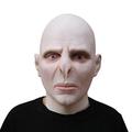 SINSEN Voldemort Mask Scary Demon Mask for Adults Dark Lords Voldemort Cosplay Latex Mask Deluxe Halloween Cosplay Costume Prop Accessories