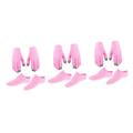 minkissy 3 Sets Gloves and Foot Mask Set Mittens Moisturizing Gloves Women Gloves Hand Gloves Moisturizing Overnight Lotion Gloves Overnight for Women Yarn Fabric Miss Sock Pink