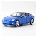 NAIRE for Diecast Toy Cars For Tesl&a 1:32 Alloy Car Model Diecasts & Toy Vehicles Toy Cars Shipping Toys Gifts Toy (Color : Blue)