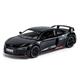 For:Die-Cast Automobiles For:1:24 Audi R8 V10 Plus Alloy Model Die-casting Metal Toy Car Model High Simulation Sound And Light Collectible Decorations (Color : A)