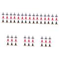 Totority 72 Pcs Wine Bottle Witch Hat Beverage Bottle Hat Halloween Props Halloween Mini Witch Hats Halloween Wine Witch Hat Halloween Party Favor Diy Witch Hat Dining Table Cloth