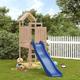 Camerina Playhouse with Slide Solid Wood Pine,Playhouse,Playhouse with Slide,Sports Toys & Outdoor(SPU:3155828)