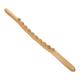 FRCOLOR Pack of 4 Rolling Stick with Ten Beads Scratch Massager Made of Wood Thai Massage Stick Bar Blood Flow Promote Massage Mat Full Body Massage Muscle Roller Stick Muscle Massager