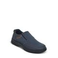 Chums | Men's | Cushion Walk Wide Fit Slip On Shoes | Lightweight with Supportive Gel Padding | Navy