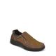 Chums | Men's | Cushion Walk Wide Fit Slip On Shoes | Lightweight with Supportive Gel Padding | Brown