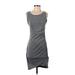 Leith Casual Dress - Mini: Gray Marled Dresses - Women's Size Small
