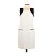 Spense Casual Dress - Shift: Ivory Dresses - Women's Size 8