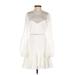 ML Monique Lhuillier Casual Dress: Ivory Dresses - Women's Size 2