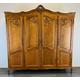 Amazing French Carved 4 door Armoire Wardrobe (LOT 2787)