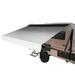 ALEKO Motorized Retractable 20 X 8 ft RV Awning or Patio Canopy Black Fade